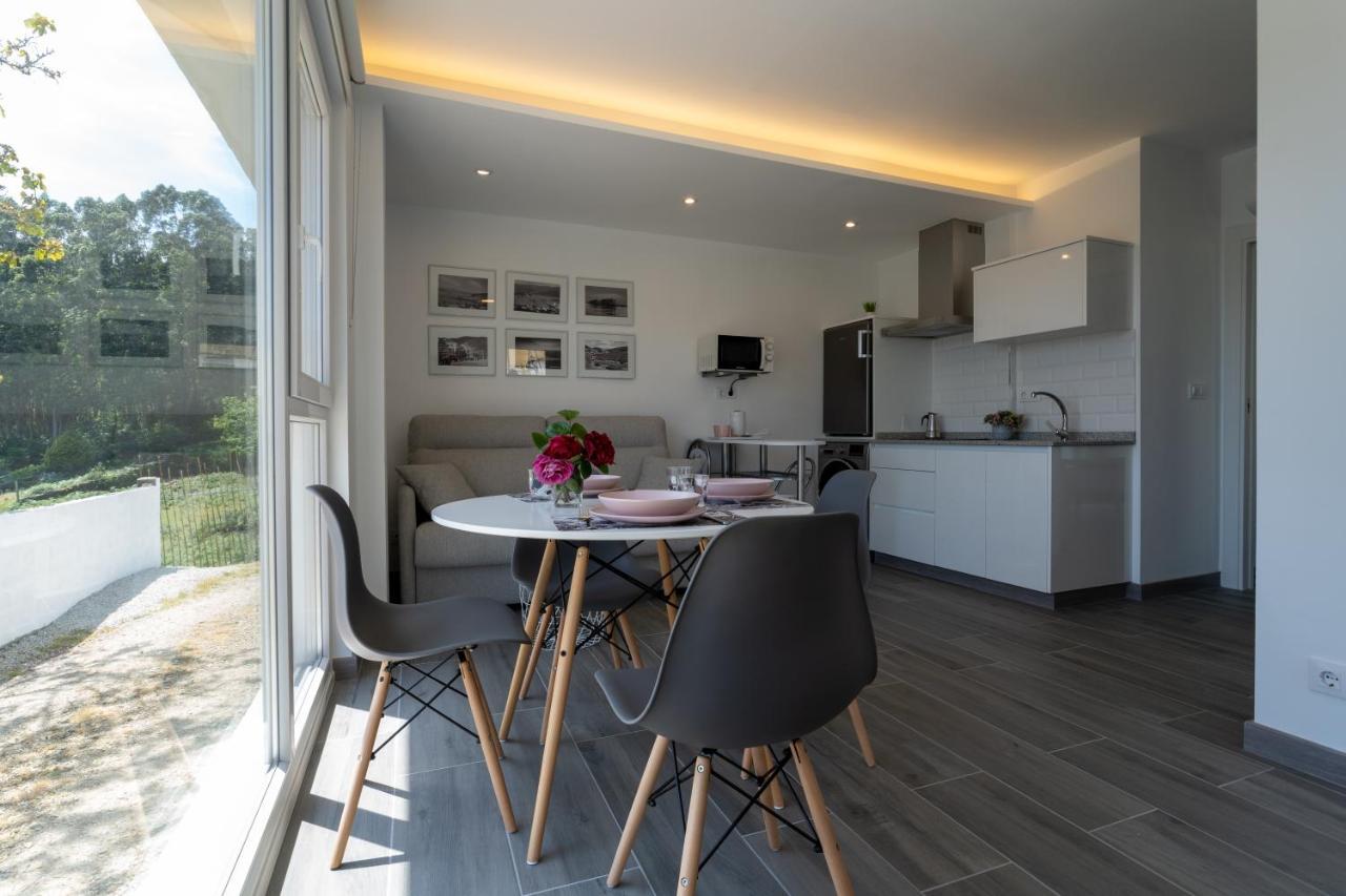 Solpor Galitrips - Apartamentos Corcubión Kültér fotó