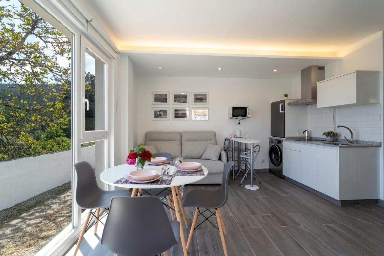 Solpor Galitrips - Apartamentos Corcubión Kültér fotó