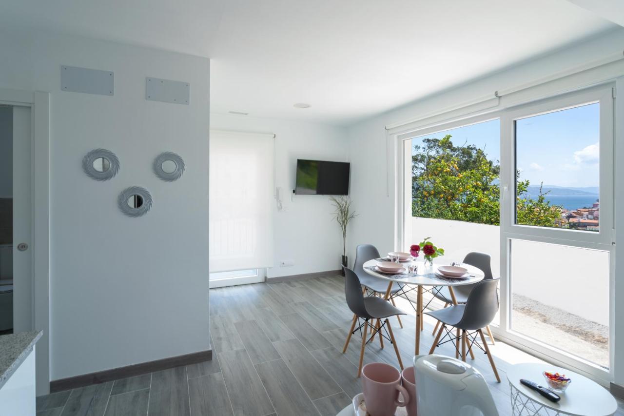 Solpor Galitrips - Apartamentos Corcubión Kültér fotó